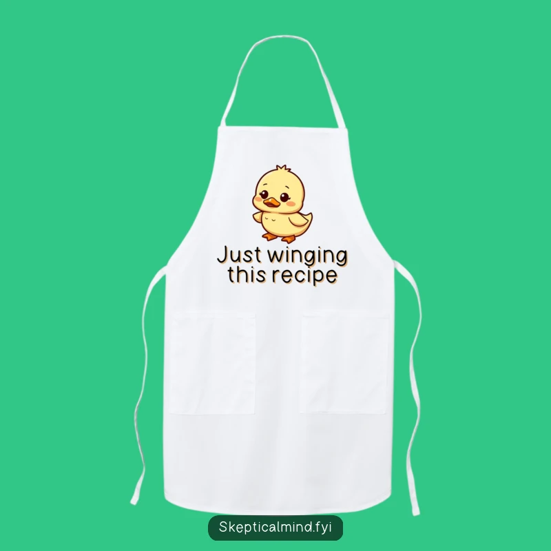 Funny Duckling Apron - Waddling Chef Kitchen Gift