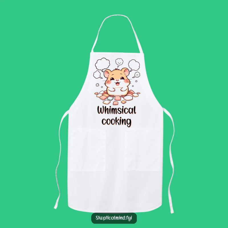 Funny Hamster Idea Chef Apron - Unique Gift for Creative Cooks
