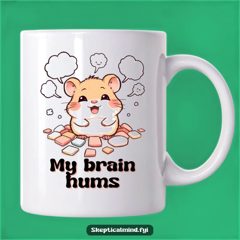 Funny Hamster Creative Chaos Mug - Perfect Gift for Dreamers