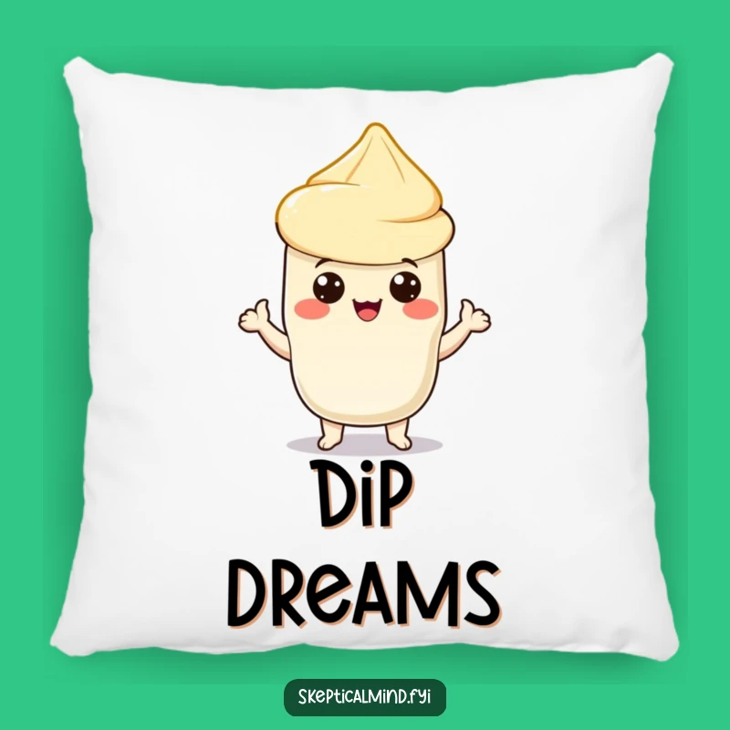 Funny Sour Cream Chip Presenter Pillow: Comfy & Hilarious Snack Decor