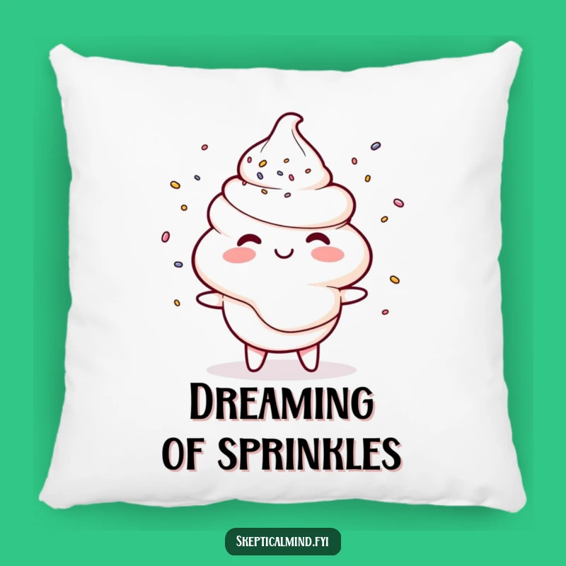 Funny Sour Cream Pillow: Cozy Comfort with Hilarious Sweetness