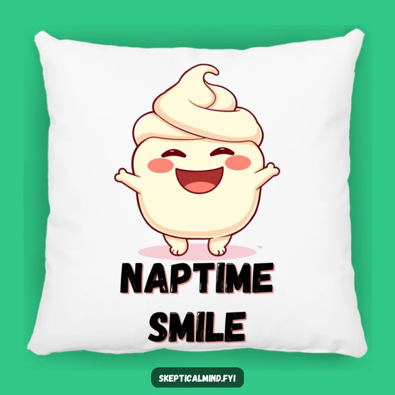 Funny Sour Cream Pillow - Cozy Comfort & Creamy Smiles Gift!