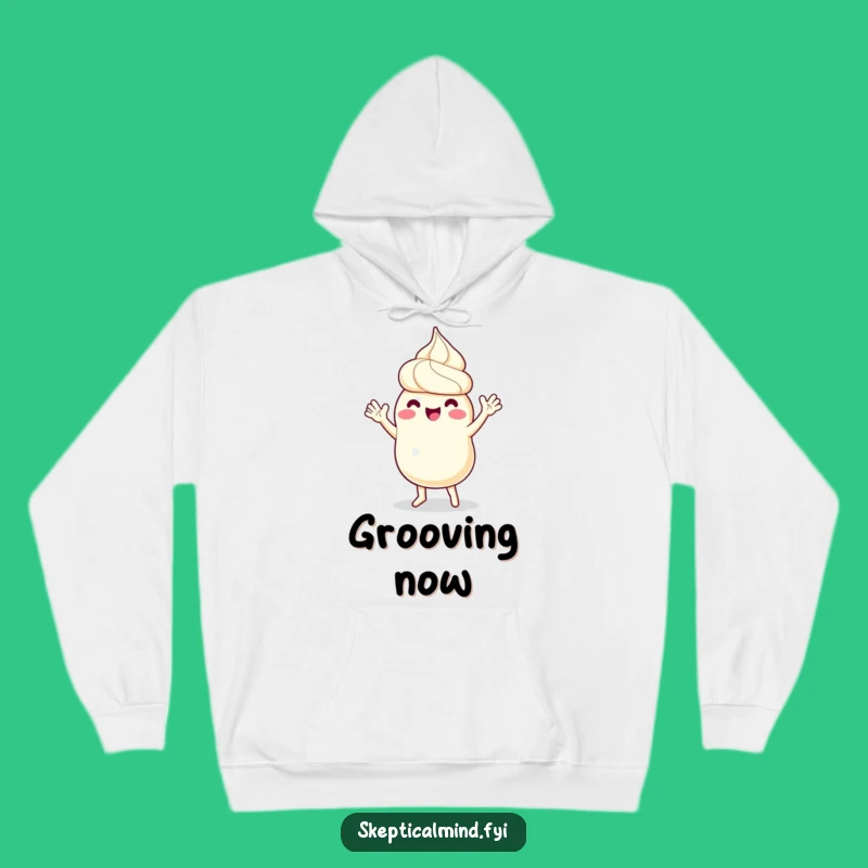 Funny Sour Cream Hoodie - Cozy Dance Moves & Joyful Gift!