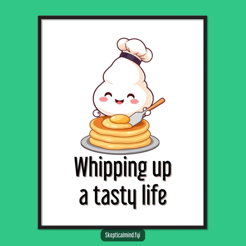 Free Printable Sour Cream Wall Art: Funny Downloadable Decor for a Kitchen Whiz!