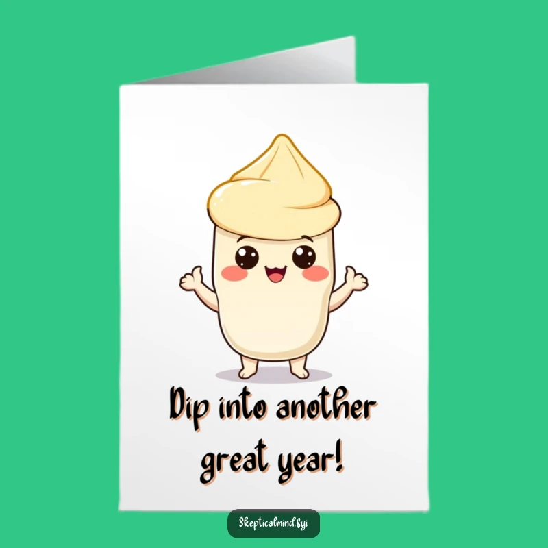 Free Printable Funny Birthday Card: Proud Sour Cream Chip Lover Humor Download