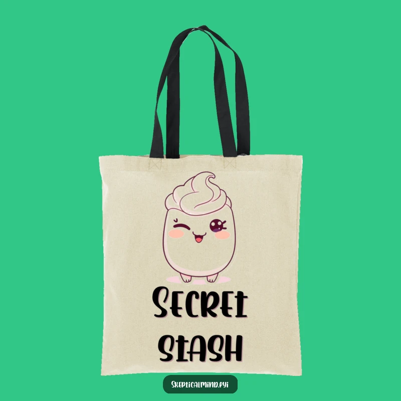 Funny Sour Cream Tote Bag - Carry Your Mischief & Style!